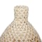 Brown Seagrass Tall Woven Floor Vase 11" x 11" x 20"
